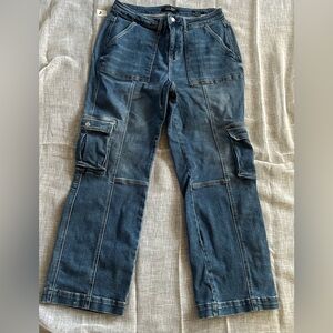 Judy Blue Wide Leg Cargo 16W